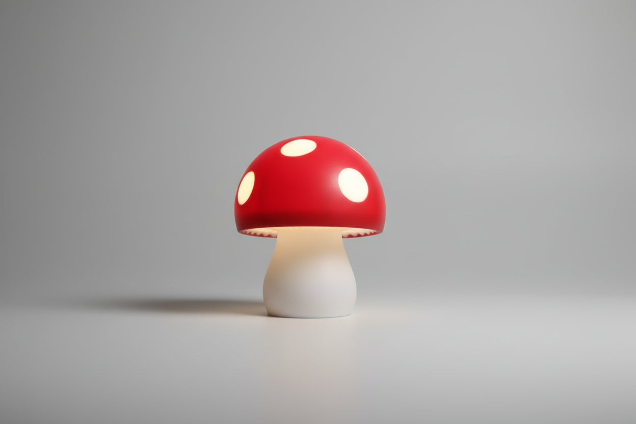 Mushroom Night Lamp – 3D Printed